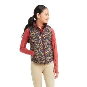 10037631 Ariat Youth Emma Reversible Vest