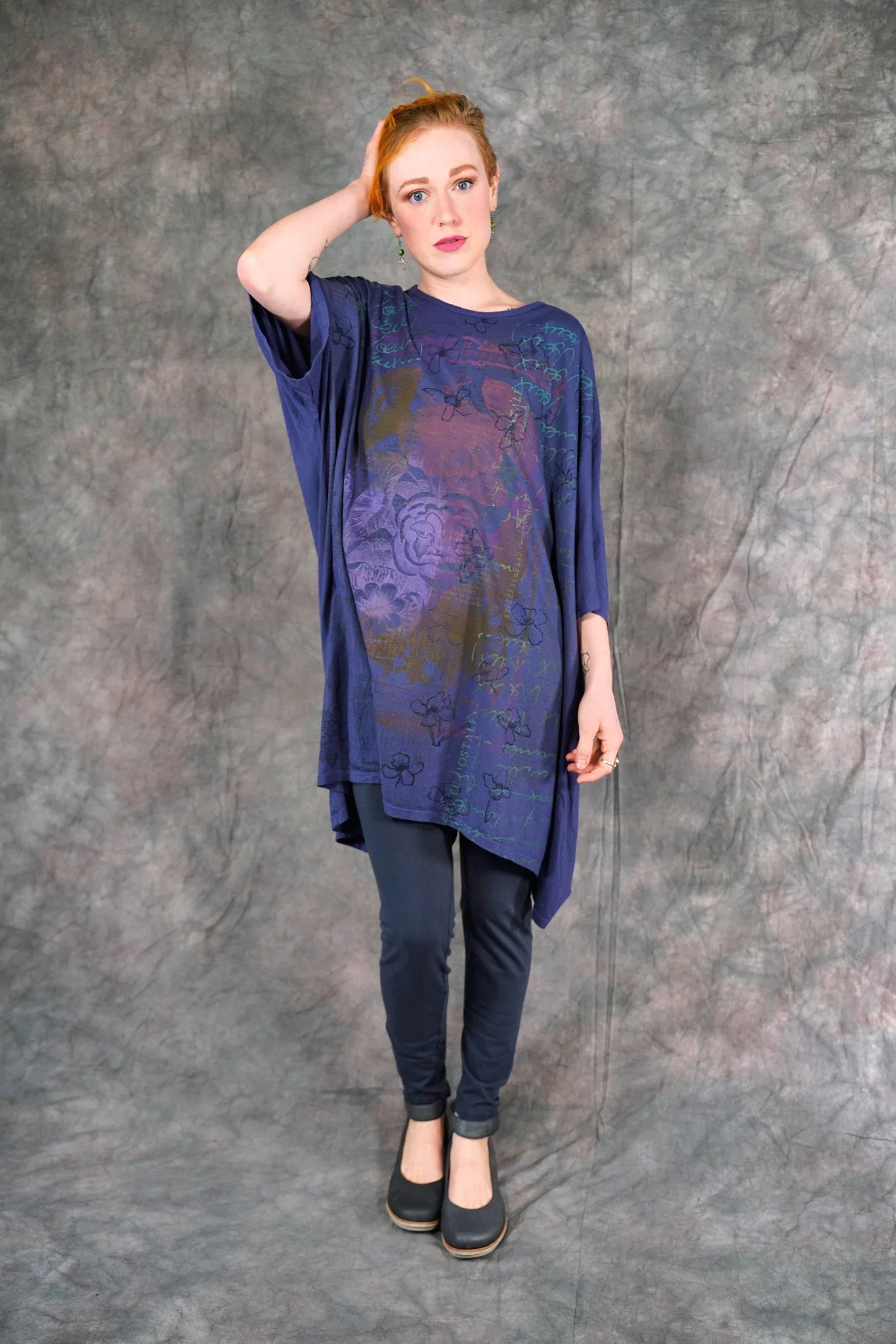 1255 Art Tee Bluette-P