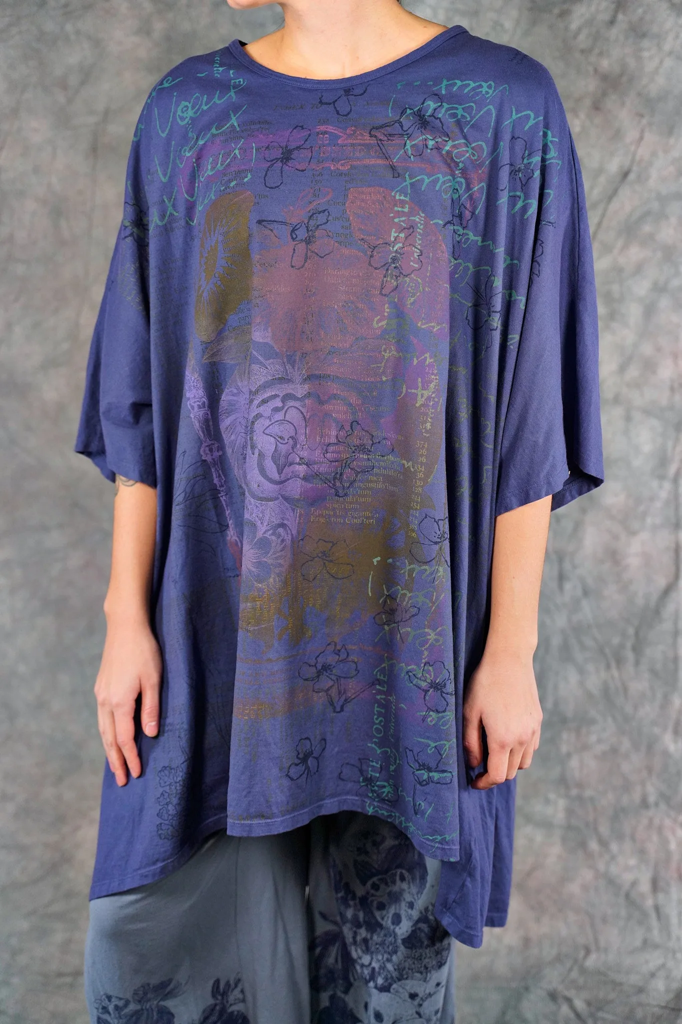 1255 Art Tee Bluette-P