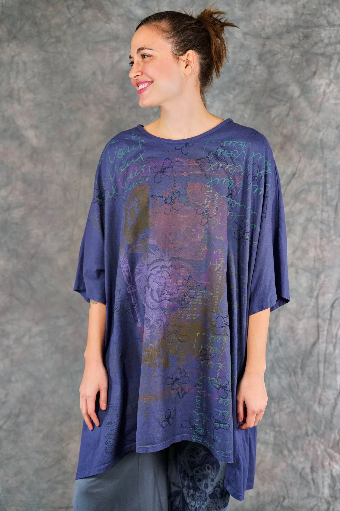 1255 Art Tee Bluette-P