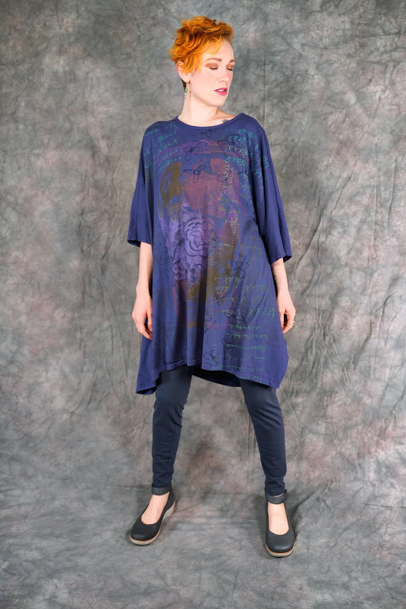 1255 Art Tee Bluette-P