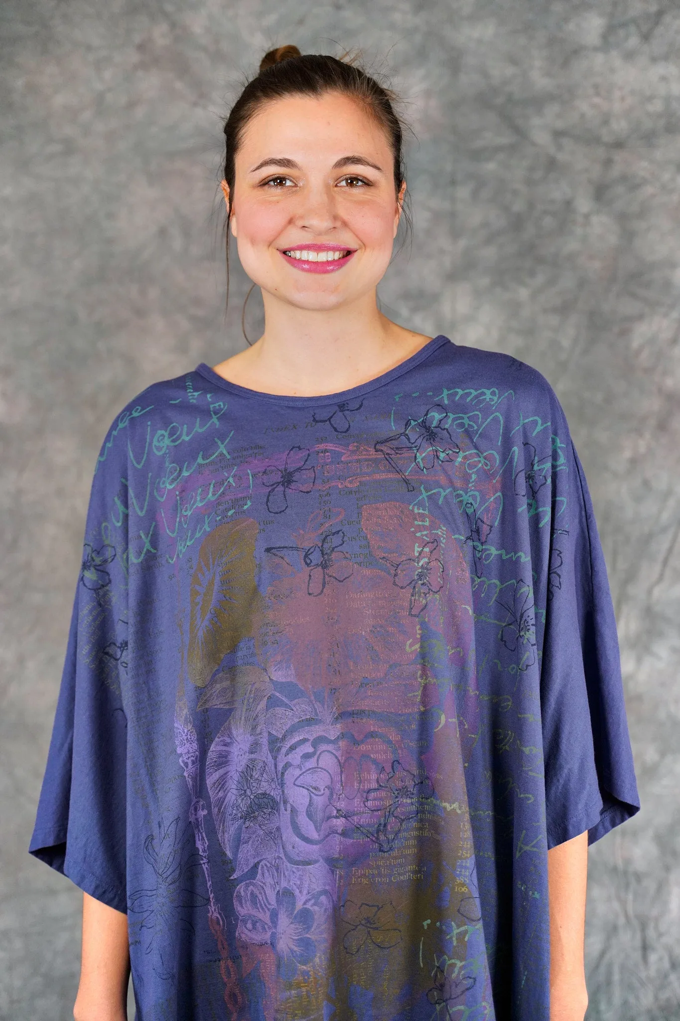 1255 Art Tee Bluette-P