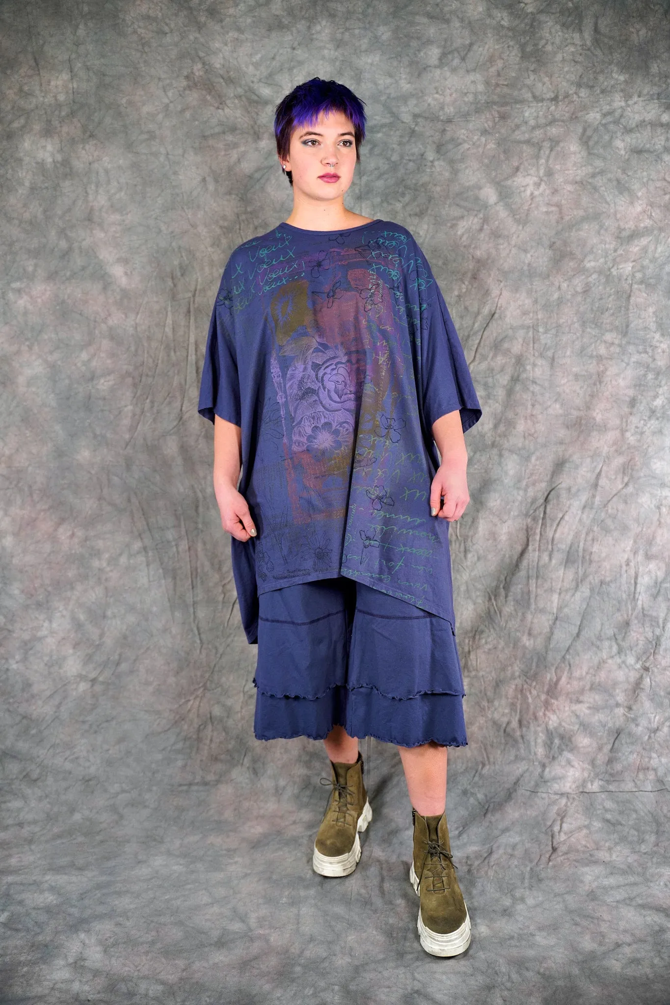 1255 Art Tee Bluette-P