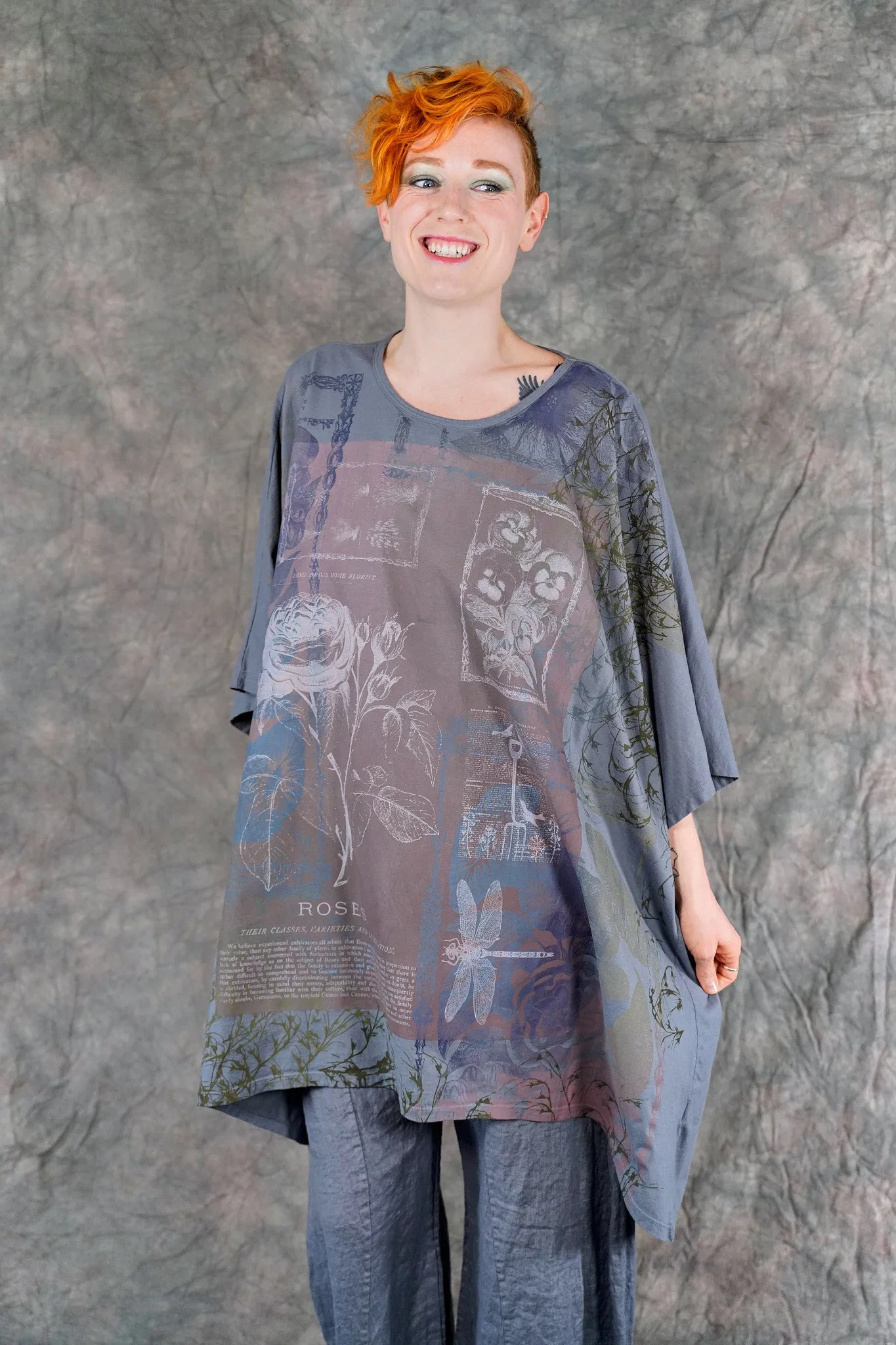 1255 Art Tee River Mist-P