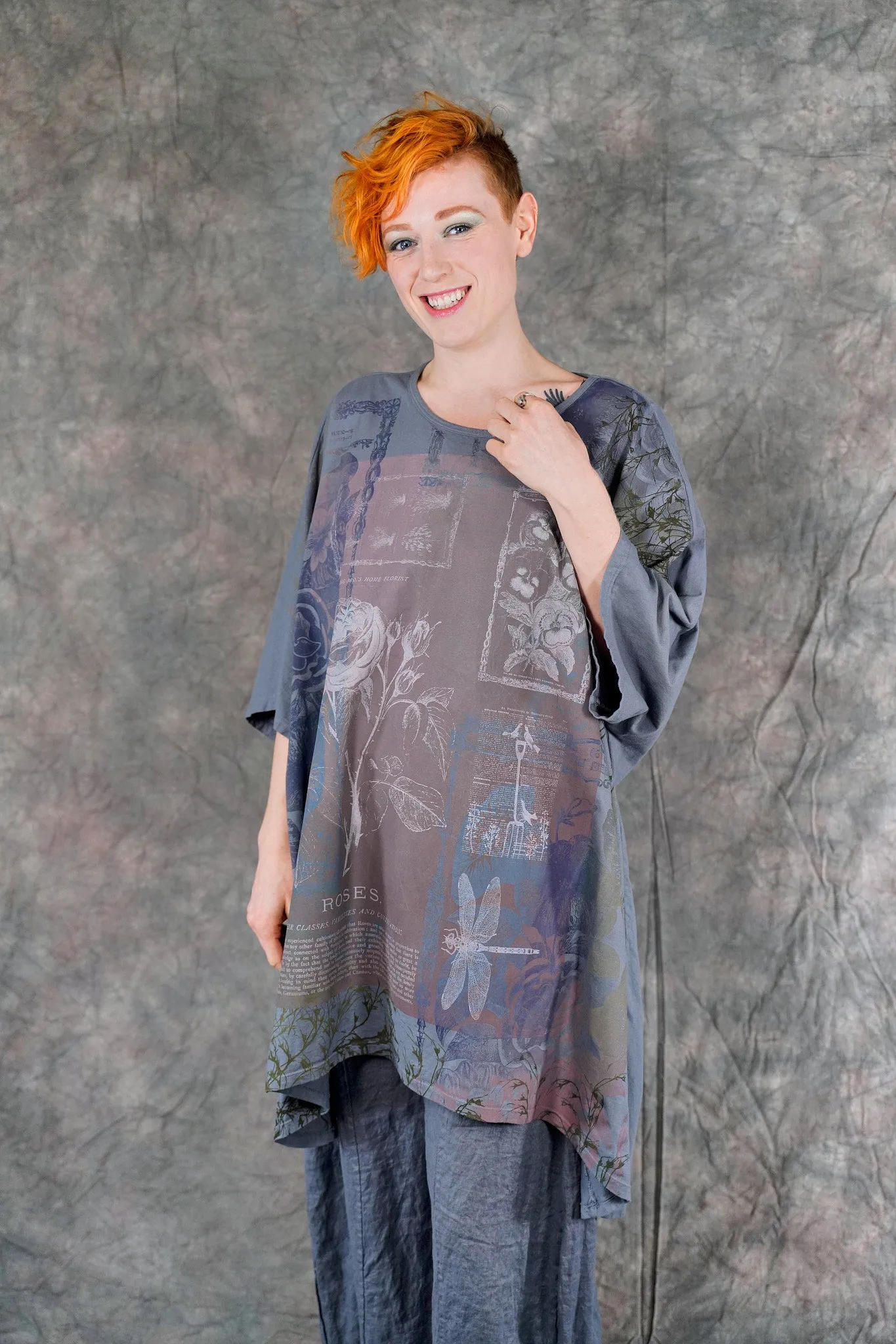 1255 Art Tee River Mist-P