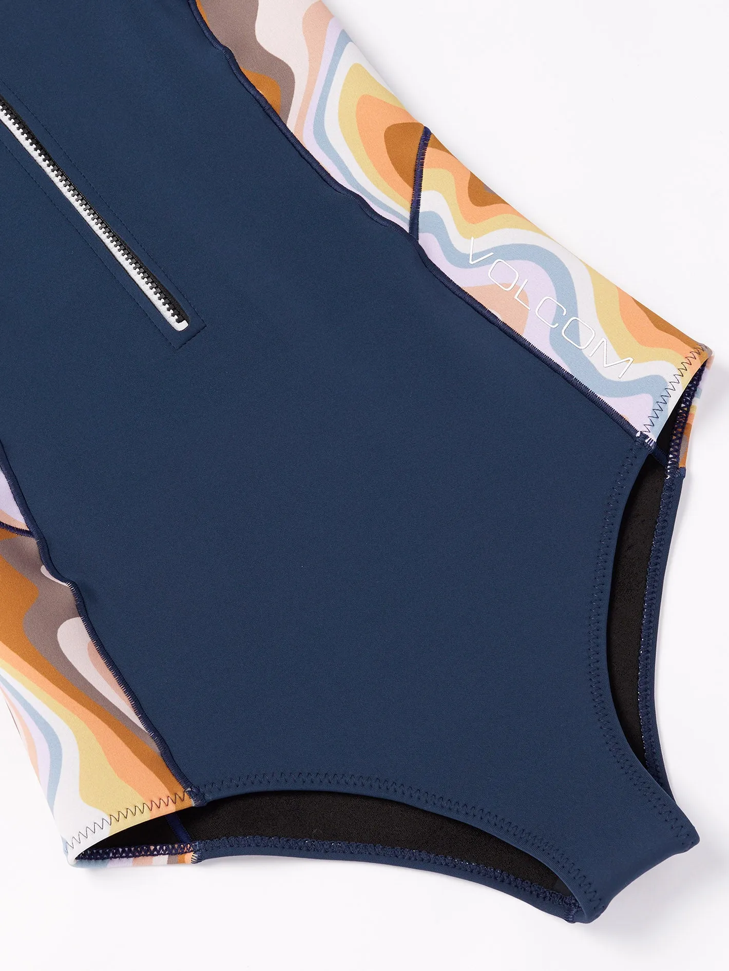 1Mm Front Zip Shorts John Neoprenanzug - NAVY