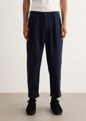 2 Pleats Twill Pants