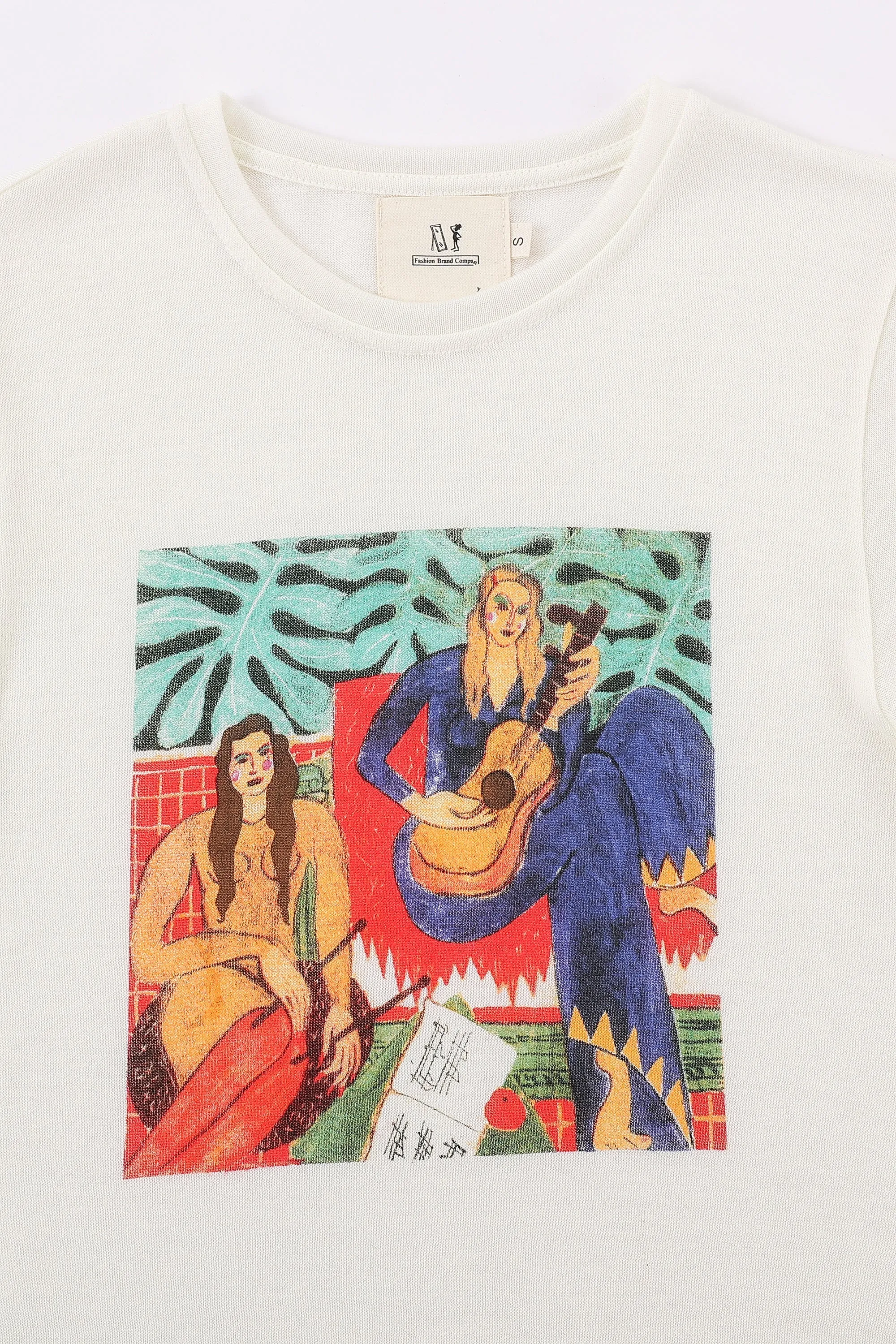 2 Sluts Wool Blend Tommy Tee