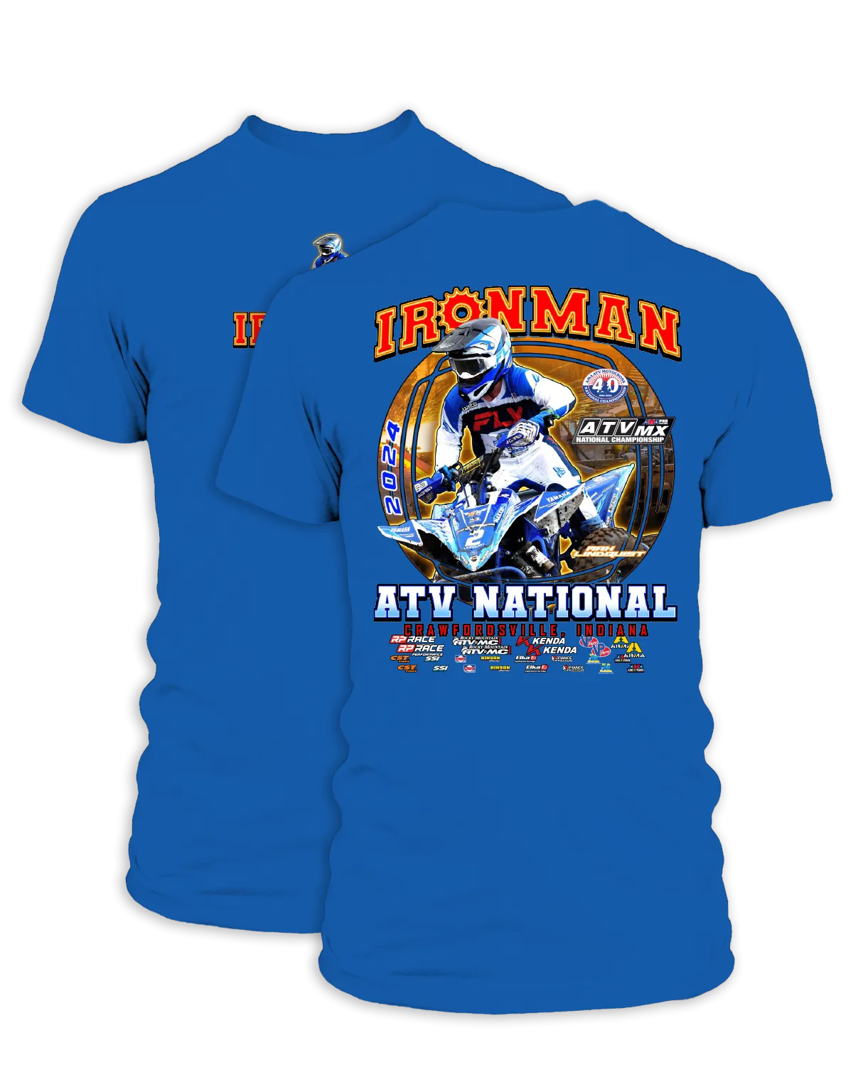 2024 ATVMX Ironman Adult Event T-Shirts