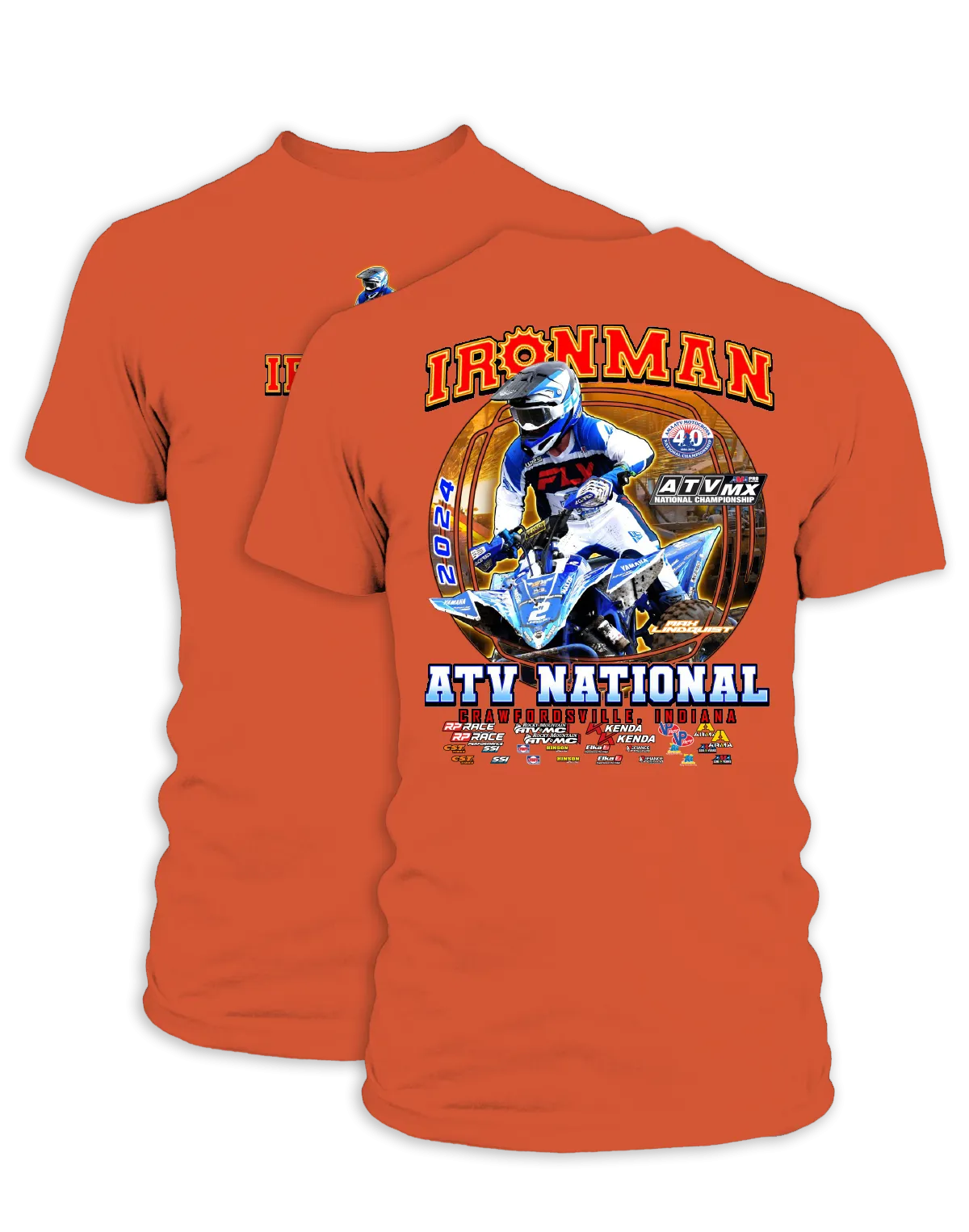 2024 ATVMX Ironman Adult Event T-Shirts