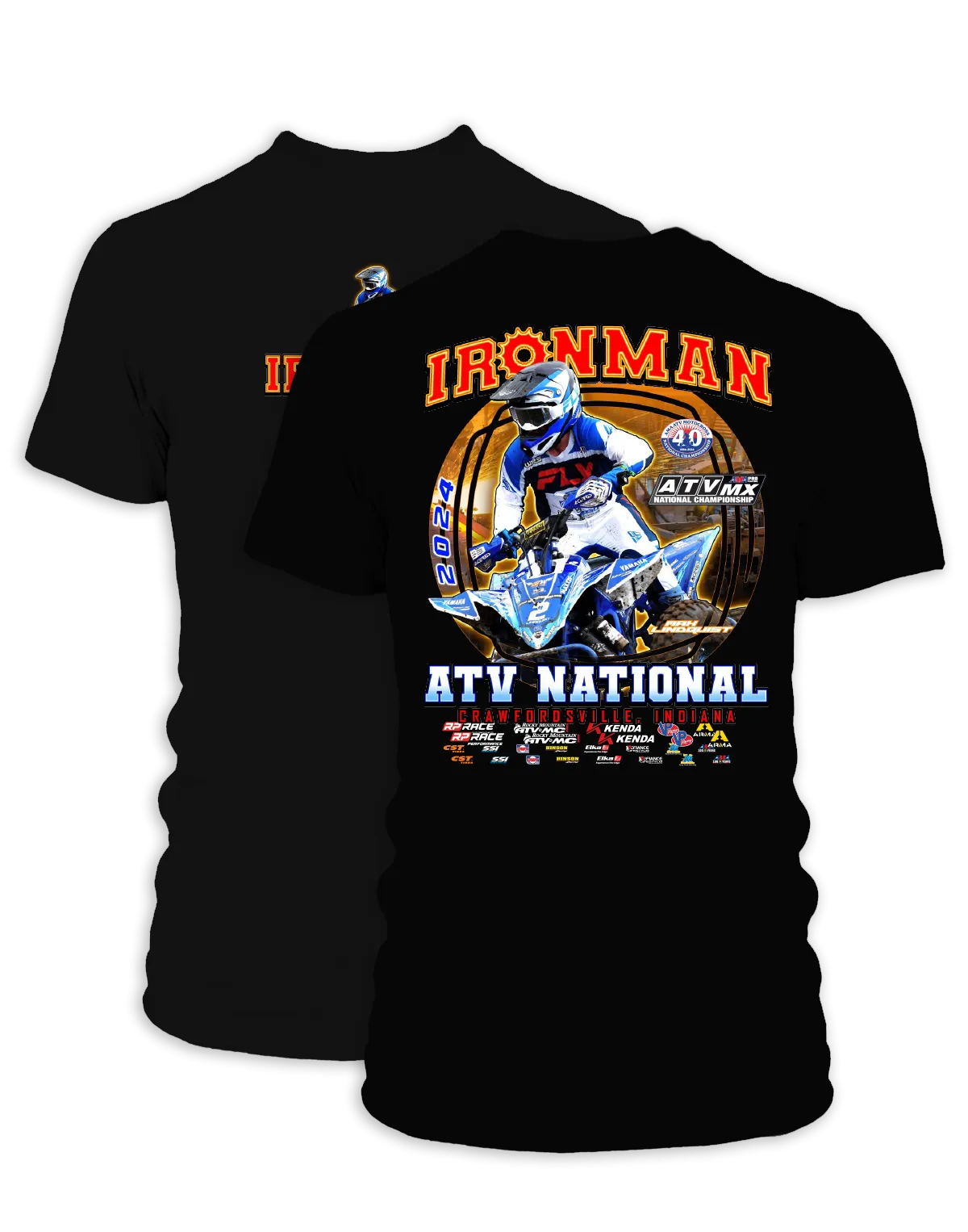 2024 ATVMX Ironman Adult Event T-Shirts