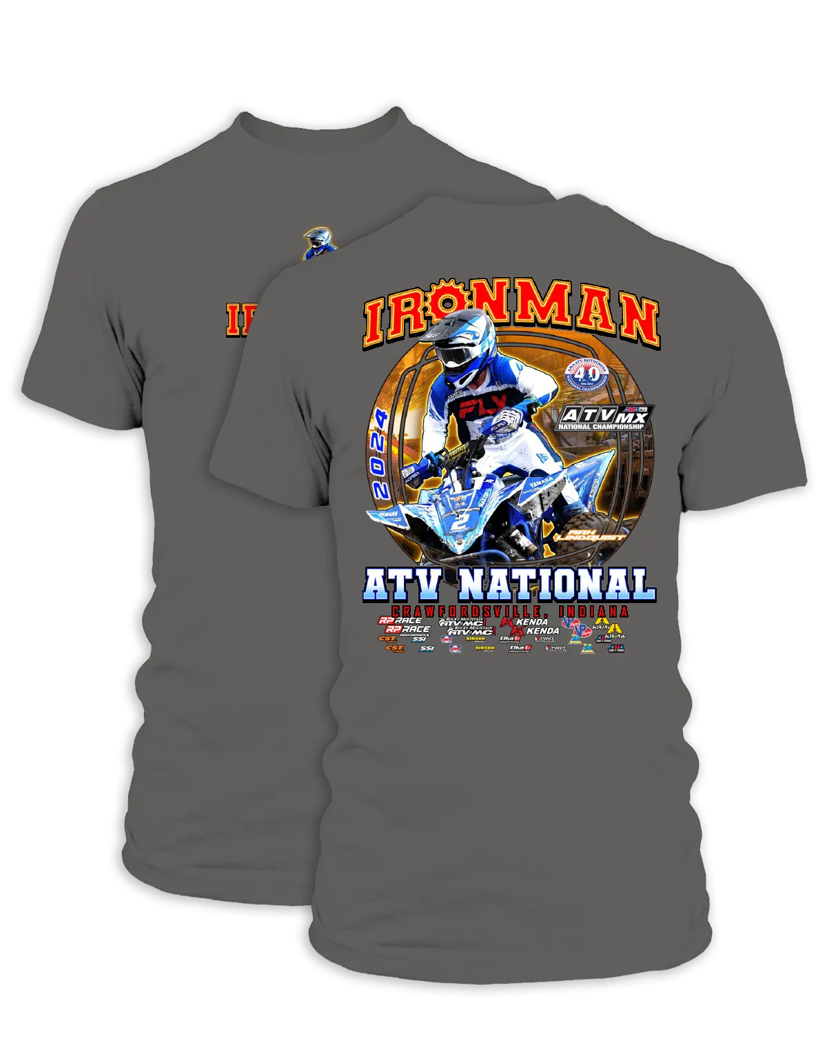 2024 ATVMX Ironman Adult Event T-Shirts