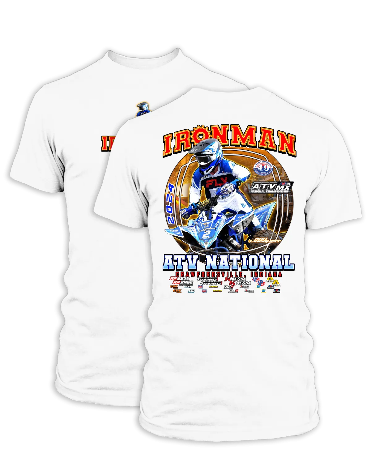 2024 ATVMX Ironman Adult Event T-Shirts