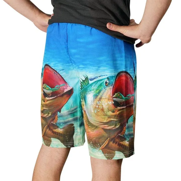 3D Fishing Shorts Big Gulp