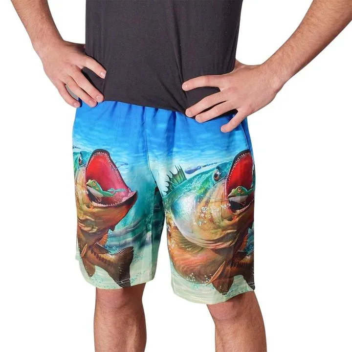 3D Fishing Shorts Big Gulp