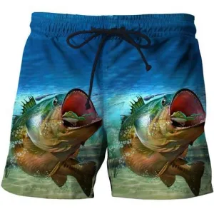 3D Fishing Shorts Big Gulp