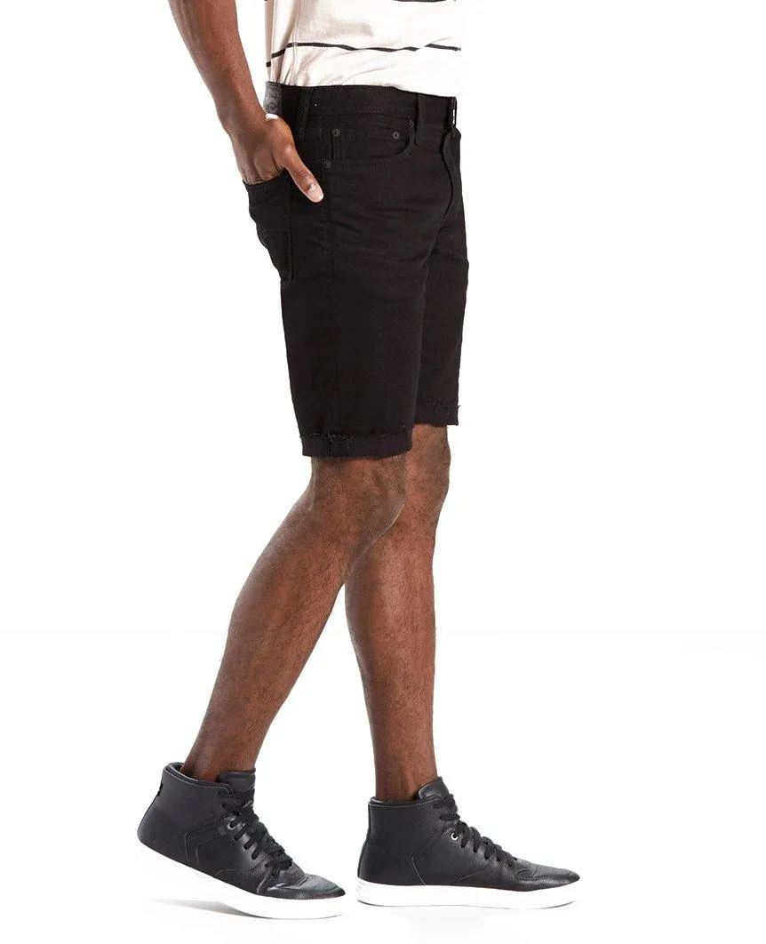 511™ Slim Cut-Off Stretch Shorts Black