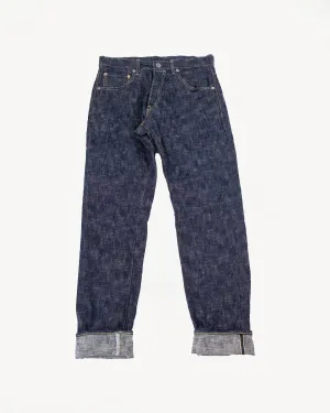 902-KA - 17oz "Kasuri" Slub Selvedge Denim - High Tapered
