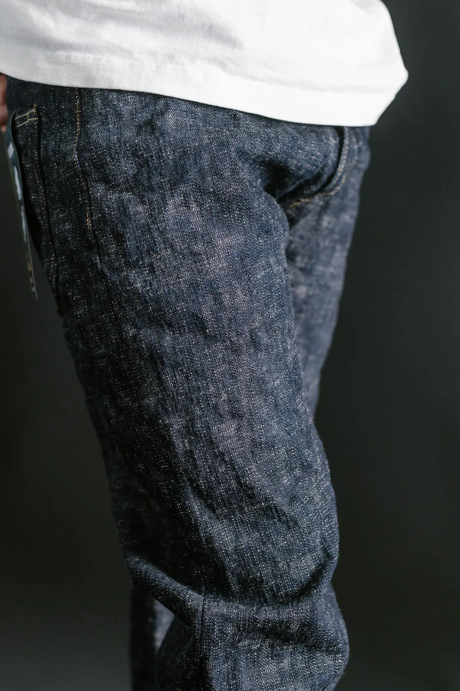 902-KA - 17oz "Kasuri" Slub Selvedge Denim - High Tapered