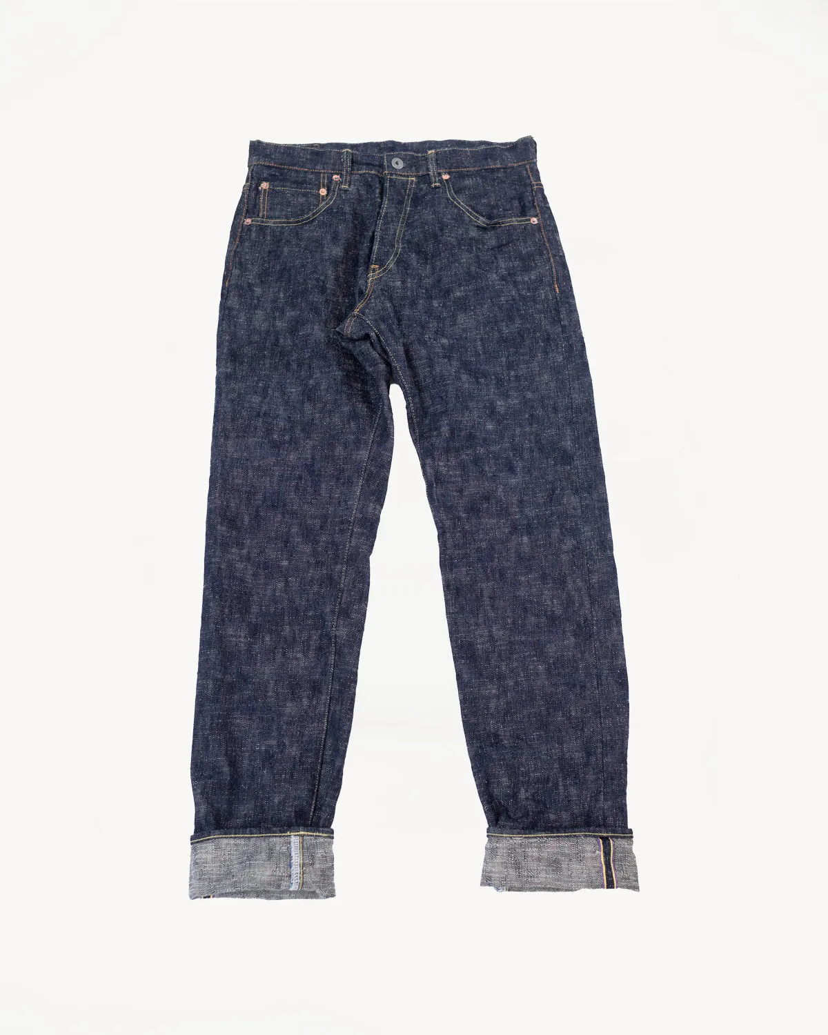 902-KA - 17oz "Kasuri" Slub Selvedge Denim - High Tapered