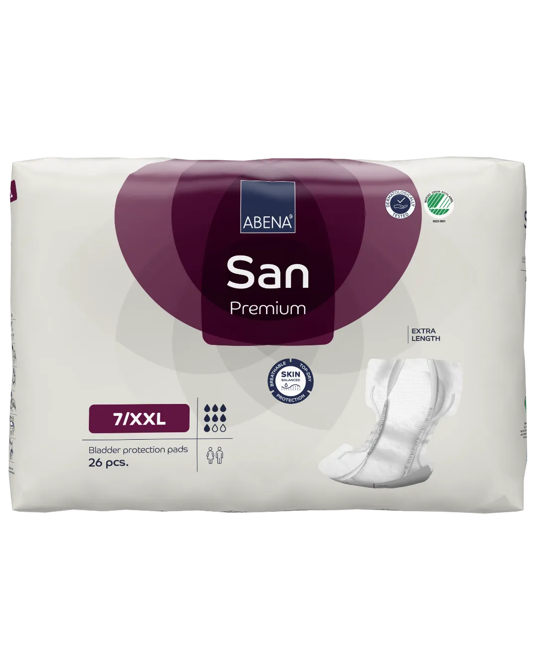 ABENA San 7/XXL Shaped Pad (2000ml)