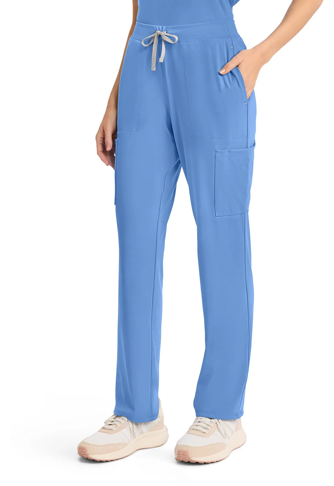 Achieve CK096 Women's 5 Pocket Straight Leg Pant Ciel
