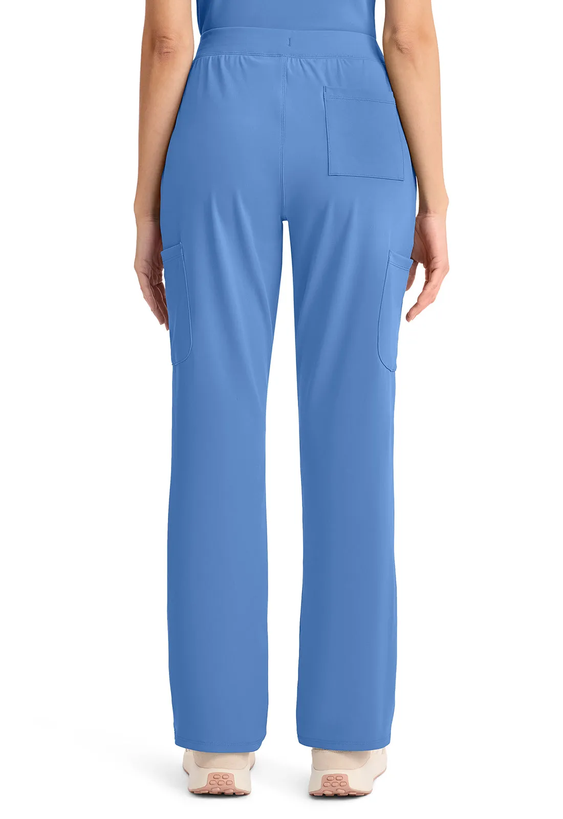 Achieve CK096 Women's 5 Pocket Straight Leg Pant Ciel