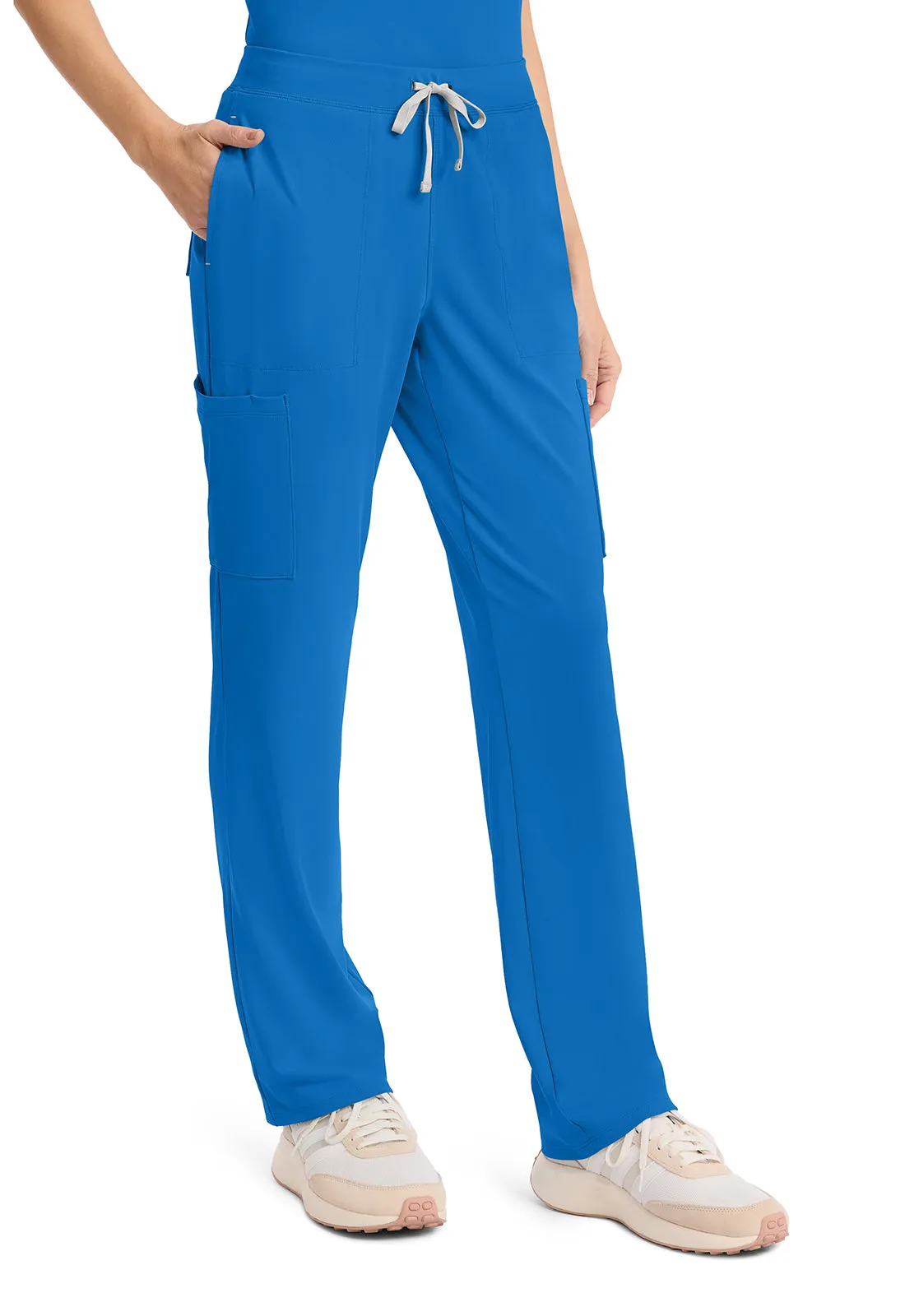 Achieve CK096 Women's 5 Pocket Straight Leg Pant True blue
