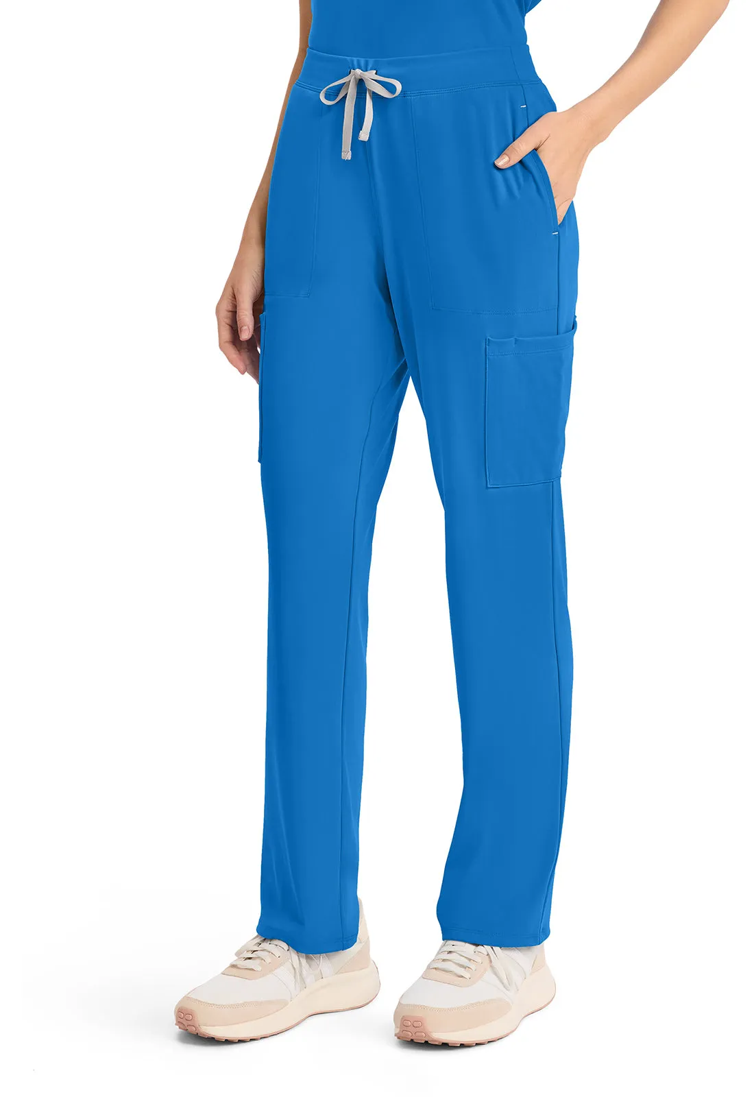 Achieve CK096 Women's 5 Pocket Straight Leg Pant True blue