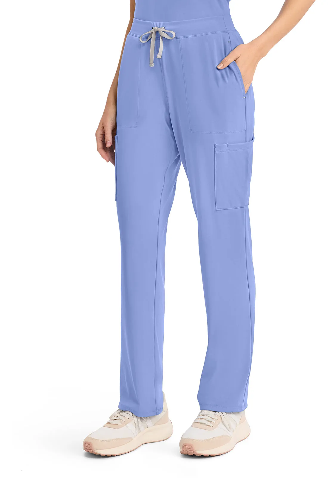 Achieve CK096 Women's 5-Pocket Straight Leg Pants Ciel