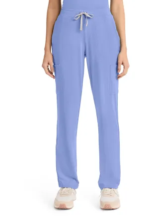 Achieve CK096 Women's 5-Pocket Straight Leg Pants Ciel