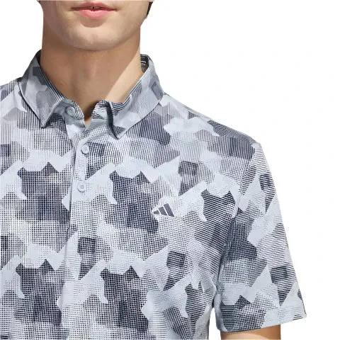 adidas Go-To Print Golf Polo Shirt