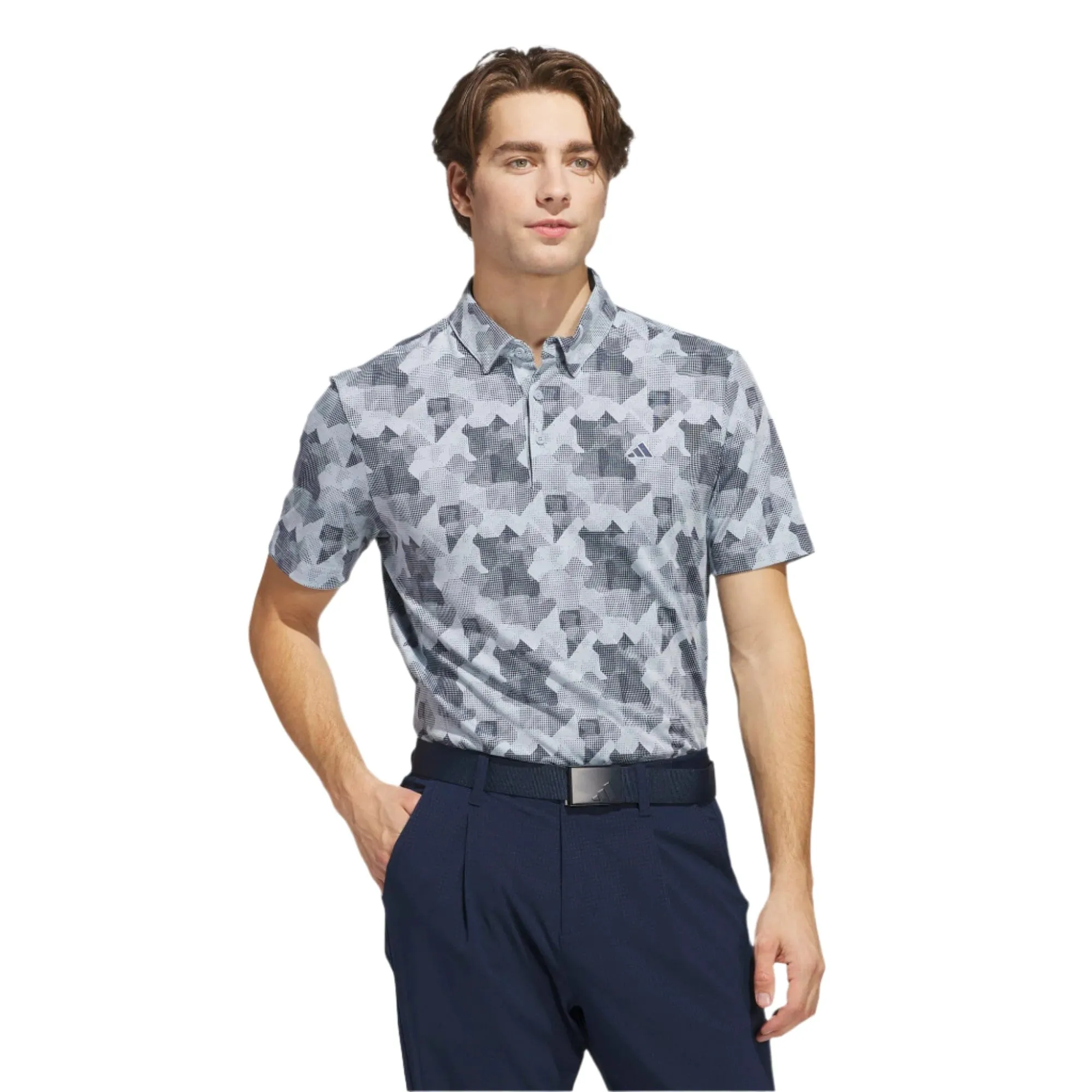 adidas Go-To Print Golf Polo Shirt