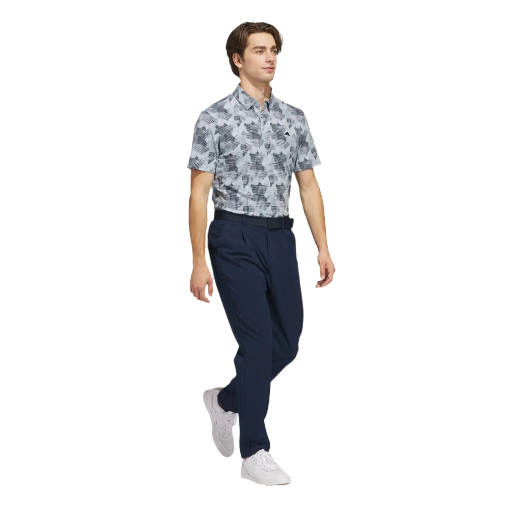 adidas Go-To Print Golf Polo Shirt