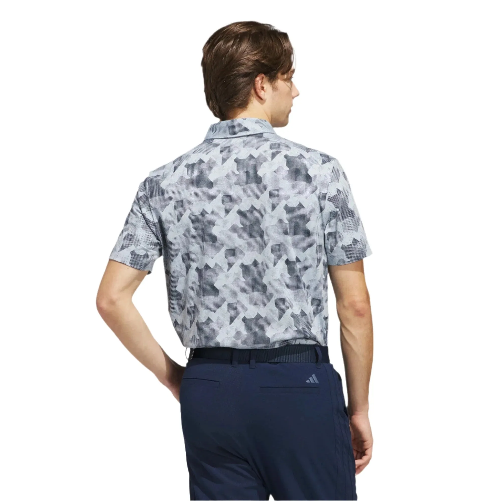 adidas Go-To Print Golf Polo Shirt