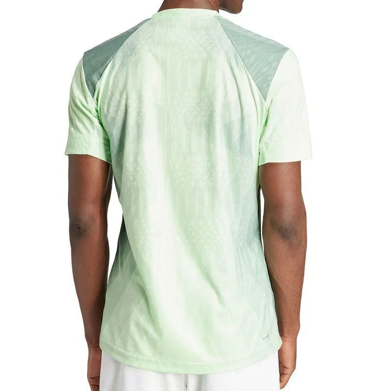 ADIDAS Melbourne Mens Pro Badminton T-Shirt - Green