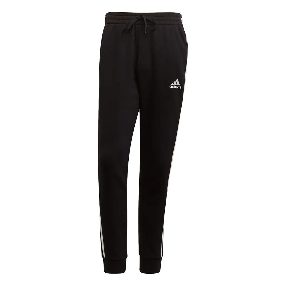 ADIDAS MEN'S 3 STRIPE FLEECE TRACK PANTS