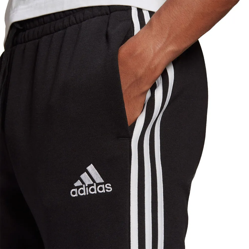 ADIDAS MEN'S 3 STRIPE FLEECE TRACK PANTS