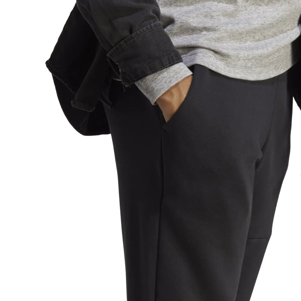 Adidas Mens Essentials French Terry Tapered Cuff Logo Pants