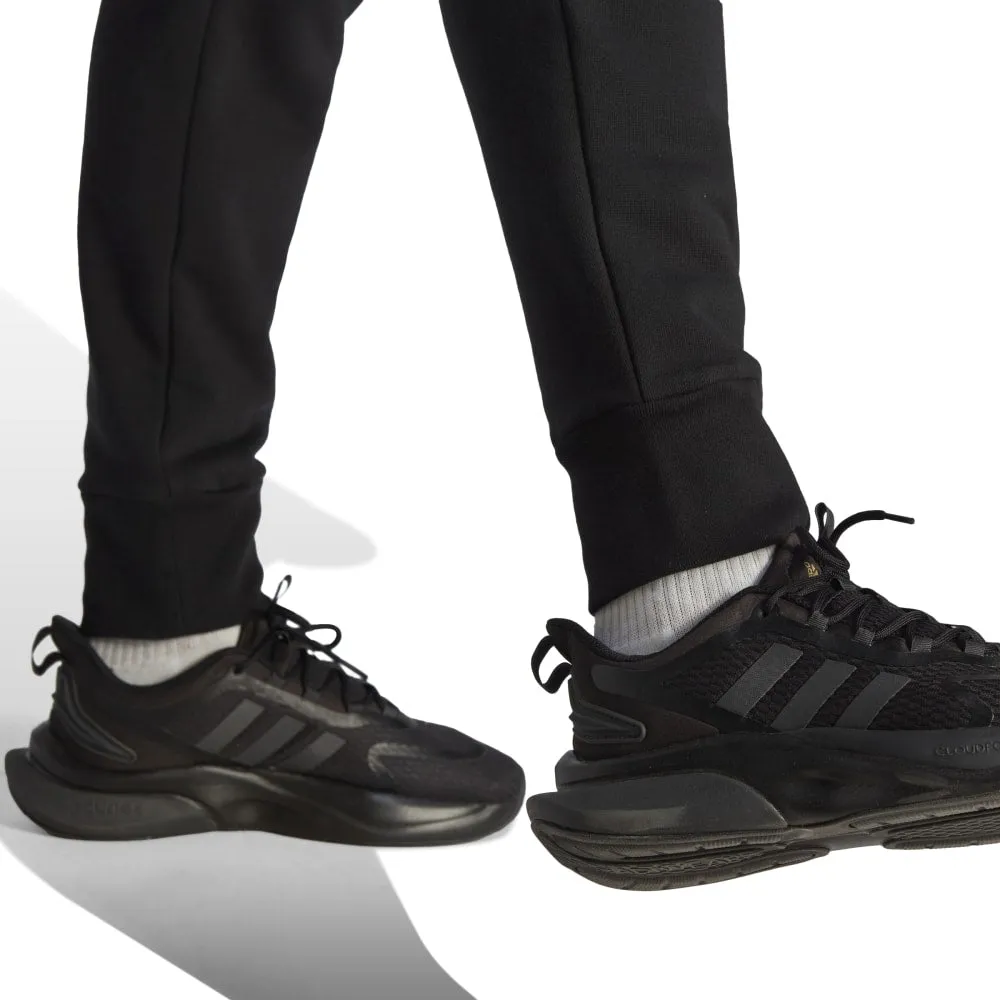 Adidas Mens Essentials French Terry Tapered Cuff Logo Pants