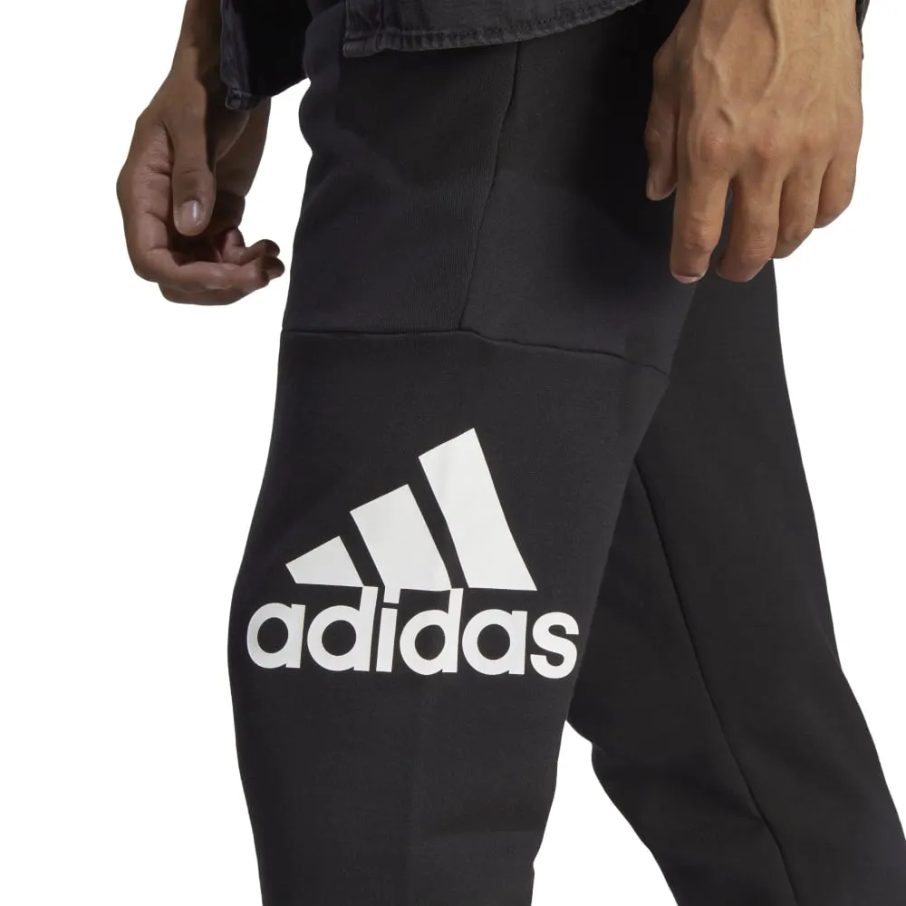 Adidas Mens Essentials French Terry Tapered Cuff Logo Pants