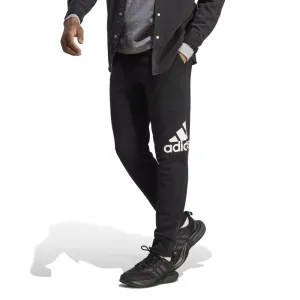 Adidas Mens Essentials French Terry Tapered Cuff Logo Pants