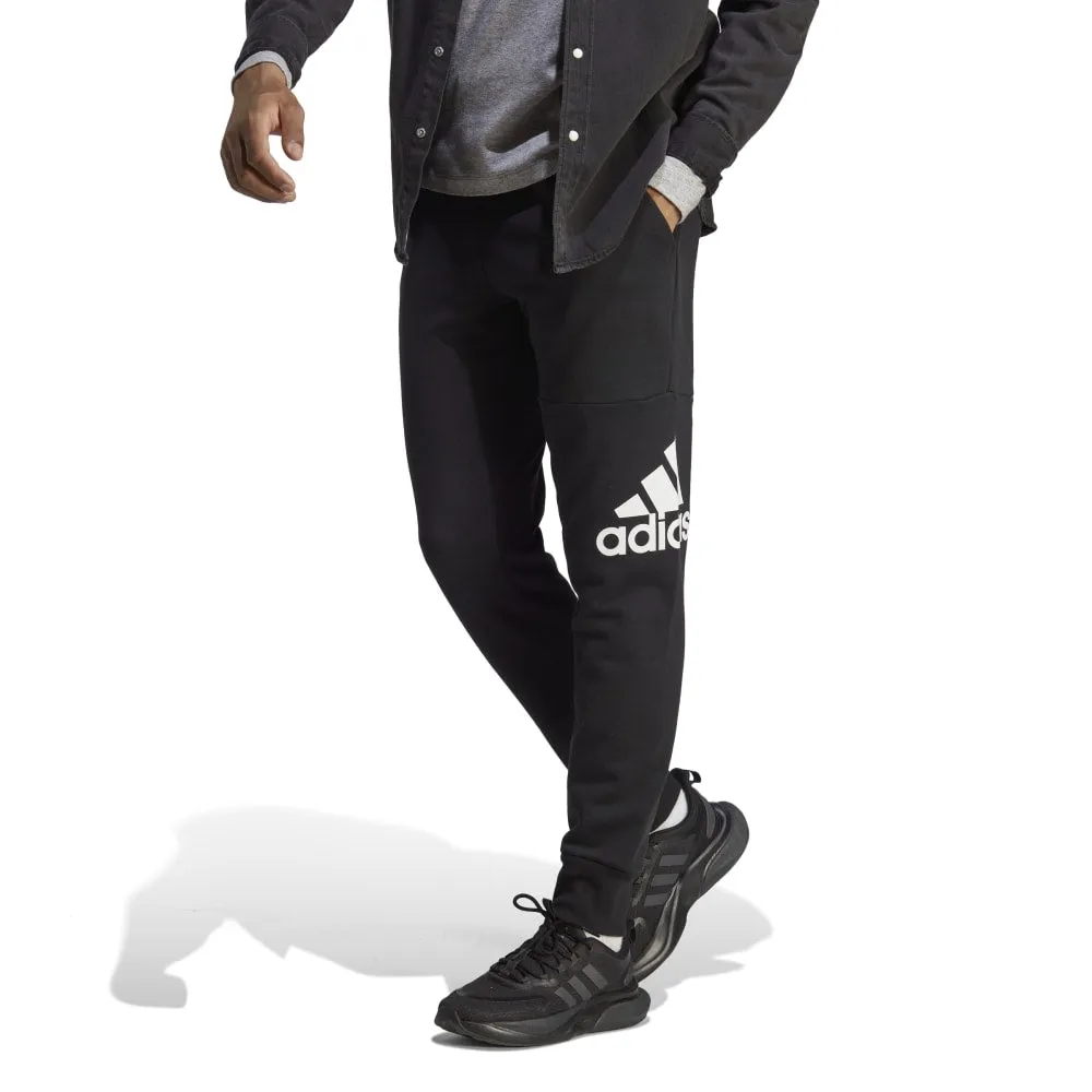 Adidas Mens Essentials French Terry Tapered Cuff Logo Pants