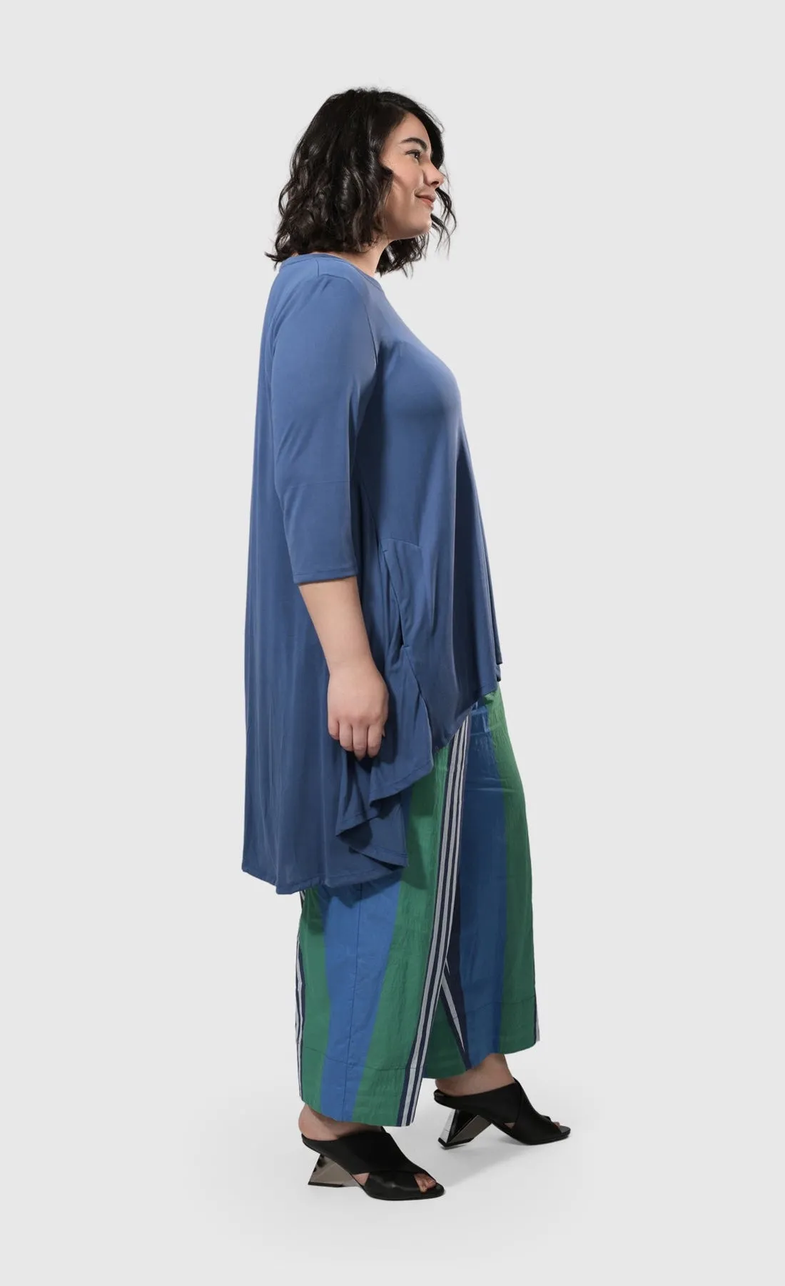 Alembika Ocean Stripe 4-Pocket Trousers