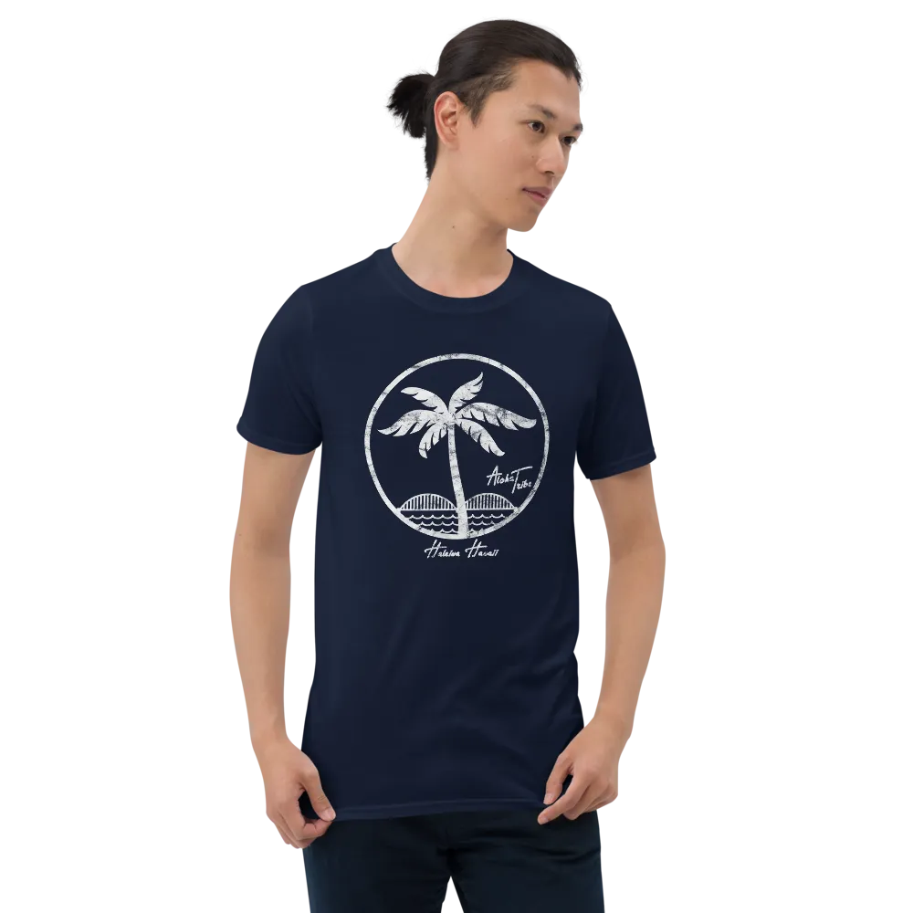 Aloha Tribe Haleiwa Town Mens T-Shirt