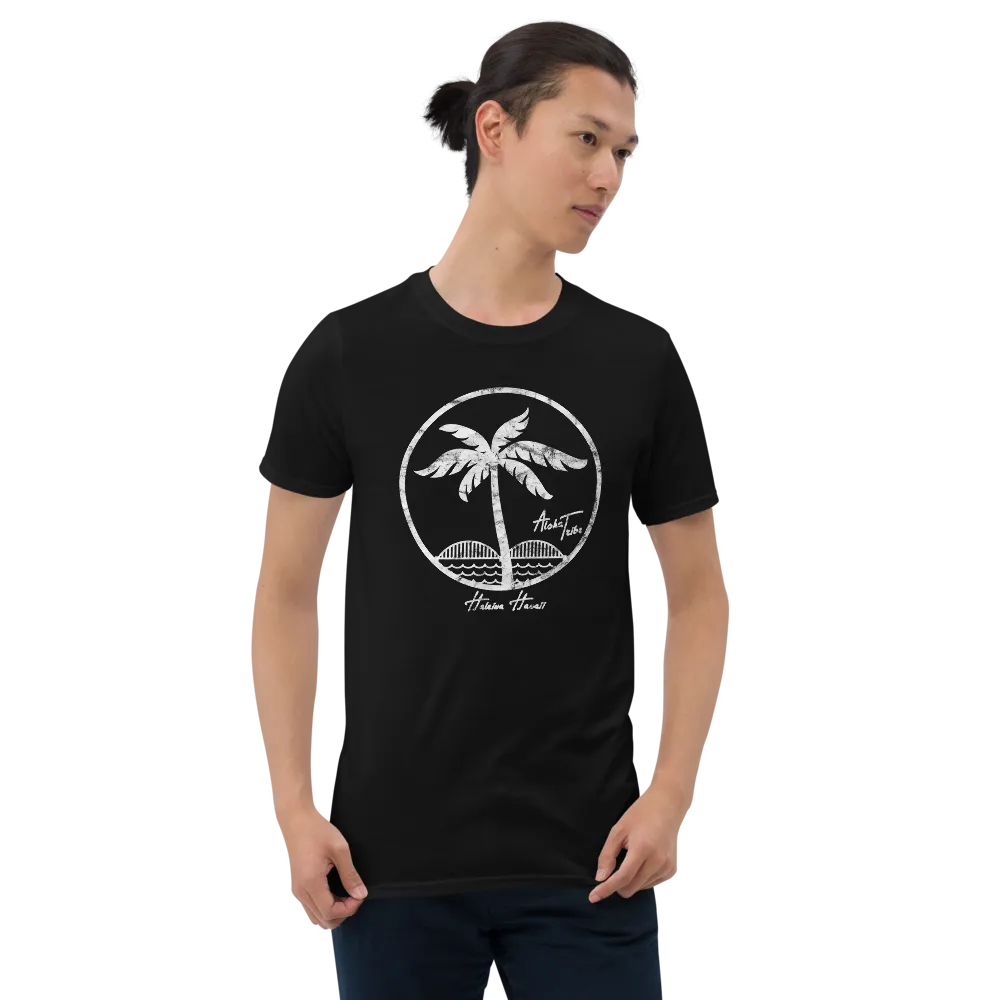 Aloha Tribe Haleiwa Town Mens T-Shirt