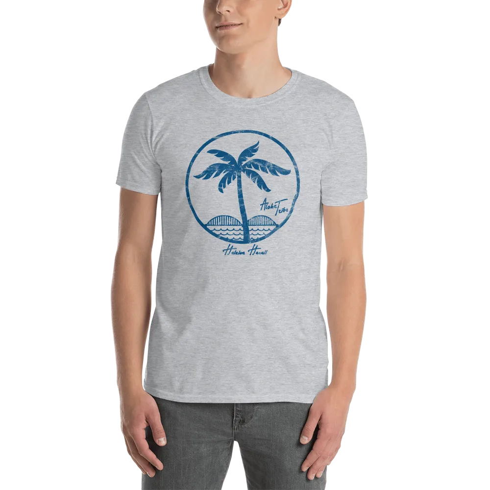 Aloha Tribe Haleiwa Town Mens T-Shirt