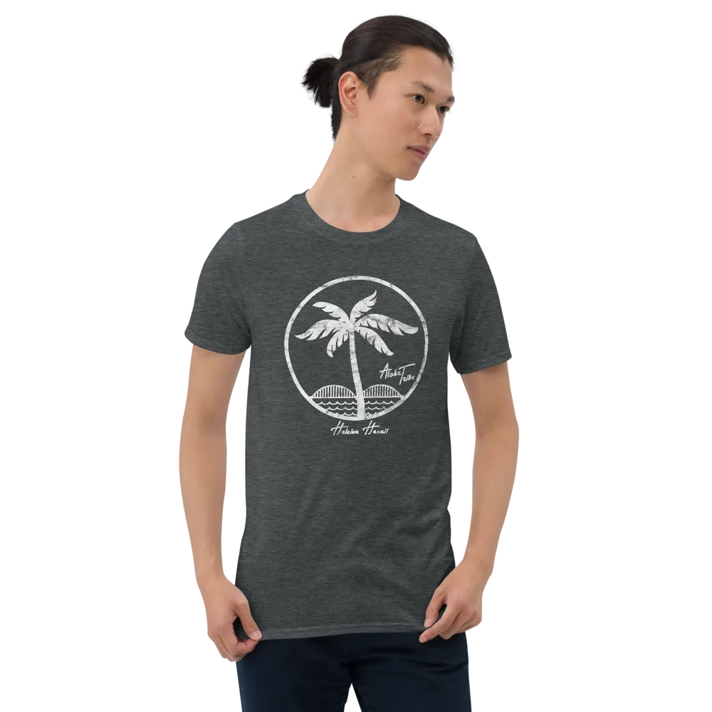 Aloha Tribe Haleiwa Town Mens T-Shirt