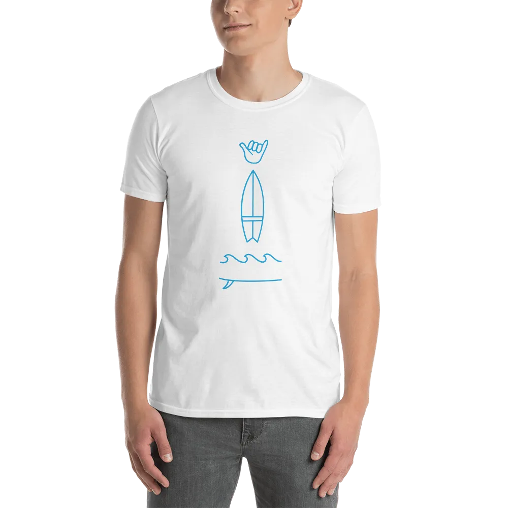 Aloha Tribe Shaka Surf T-Shirt