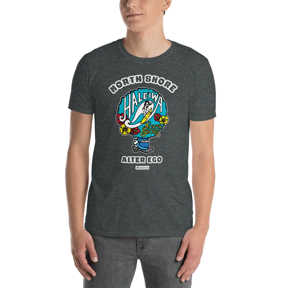 Alter Ego Haleiwa Town Mens T-Shirt